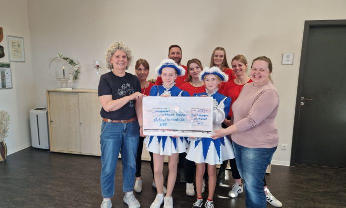Spende 200,00 Euro / Merkerser Karnevals Club